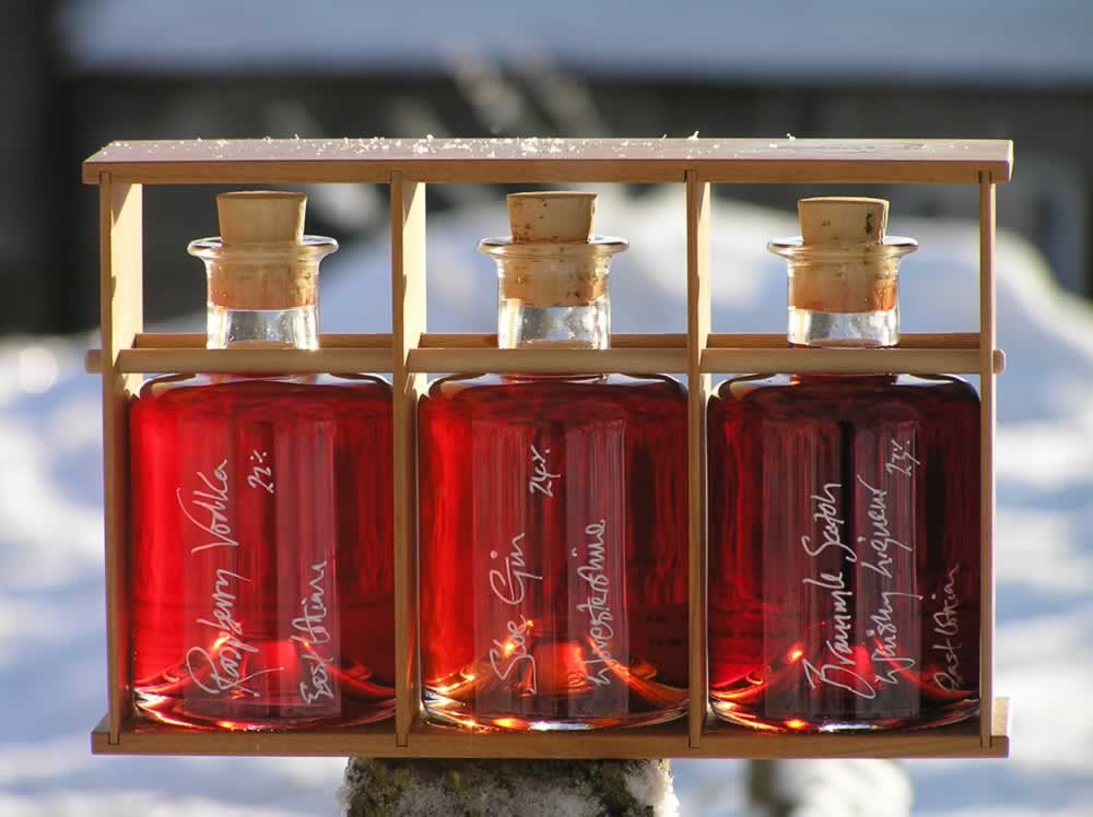 Our Winter Liqueur Selection, one of many fabulous Christmas present ideas