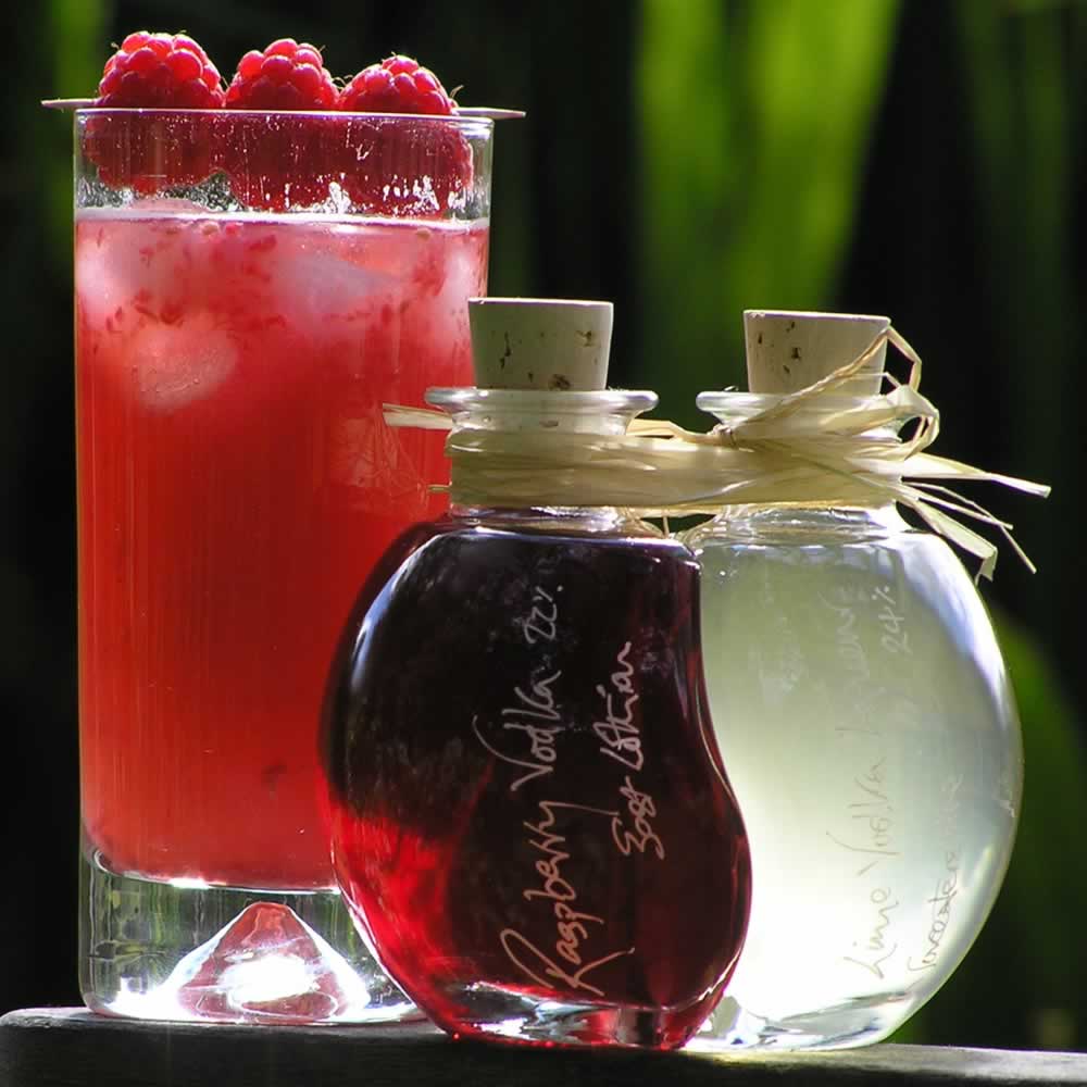 Our Raspberry Fresh Cocktail, perfect for a Summer party!