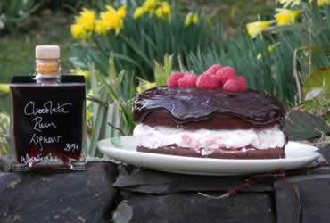 A delicious Chocolate Rum Cake Recipe for Easter