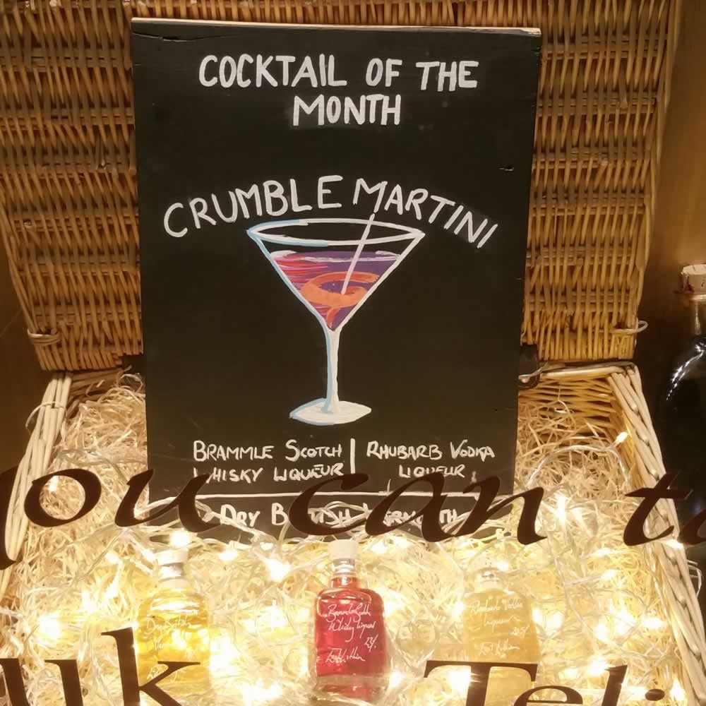 Crumble Martini Cocktail