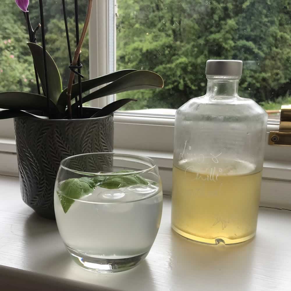 Lime & Basil Cooler Mocktail (Alcohol Free)