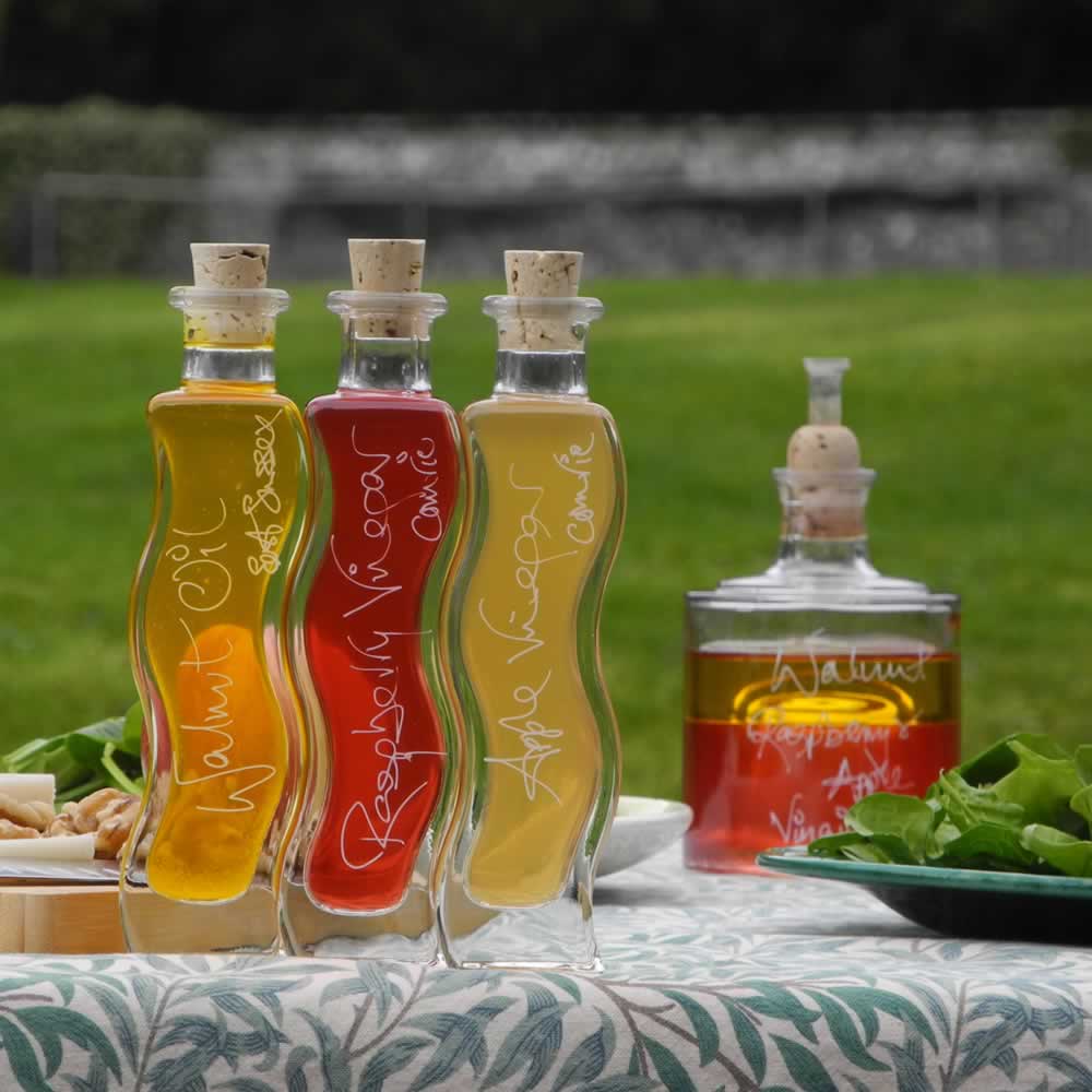 Raspberry, Apple and Walnut Oil Vinaigrette
