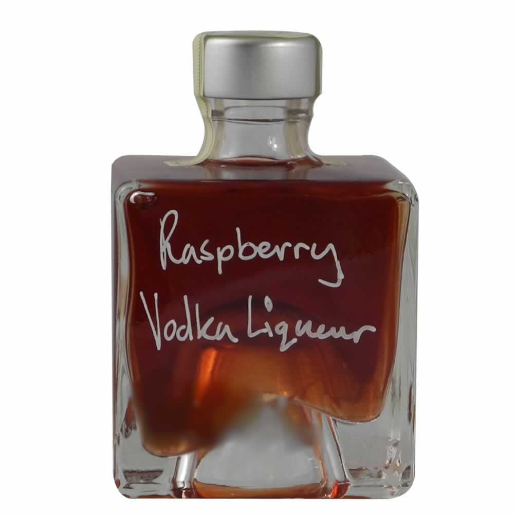 Raspberry Vodka Liqueur 17% (100ml Mystic bottle)