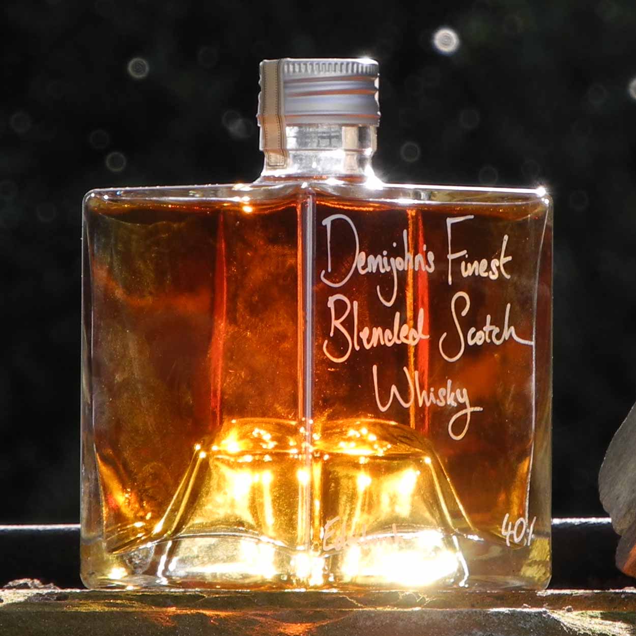 Cube of Demijohn's Finest Blended Scotch Whisky (500ml)