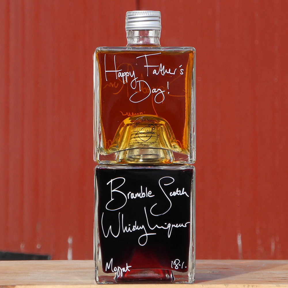 Spiced Rum Liqueur and Bramble Scotch Whisky Liqueur Stacking Gift Set