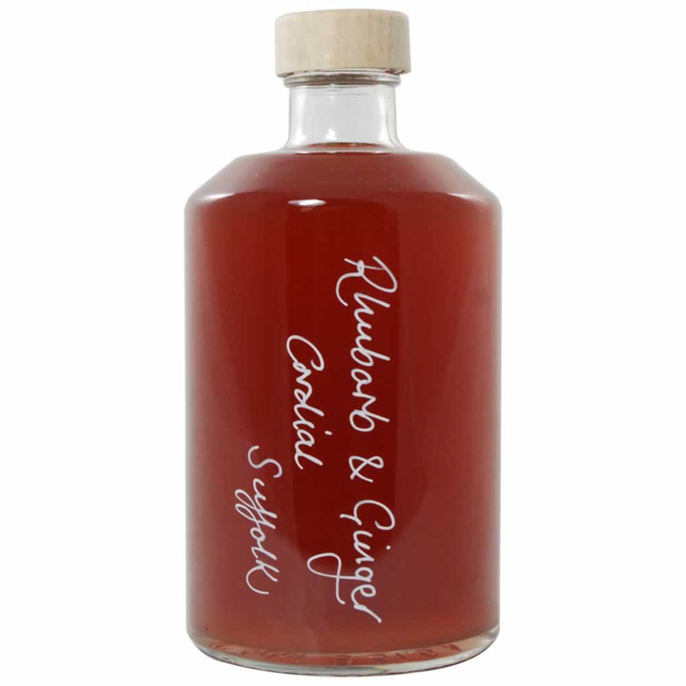Rhubarb and Ginger Cordial (500ml)