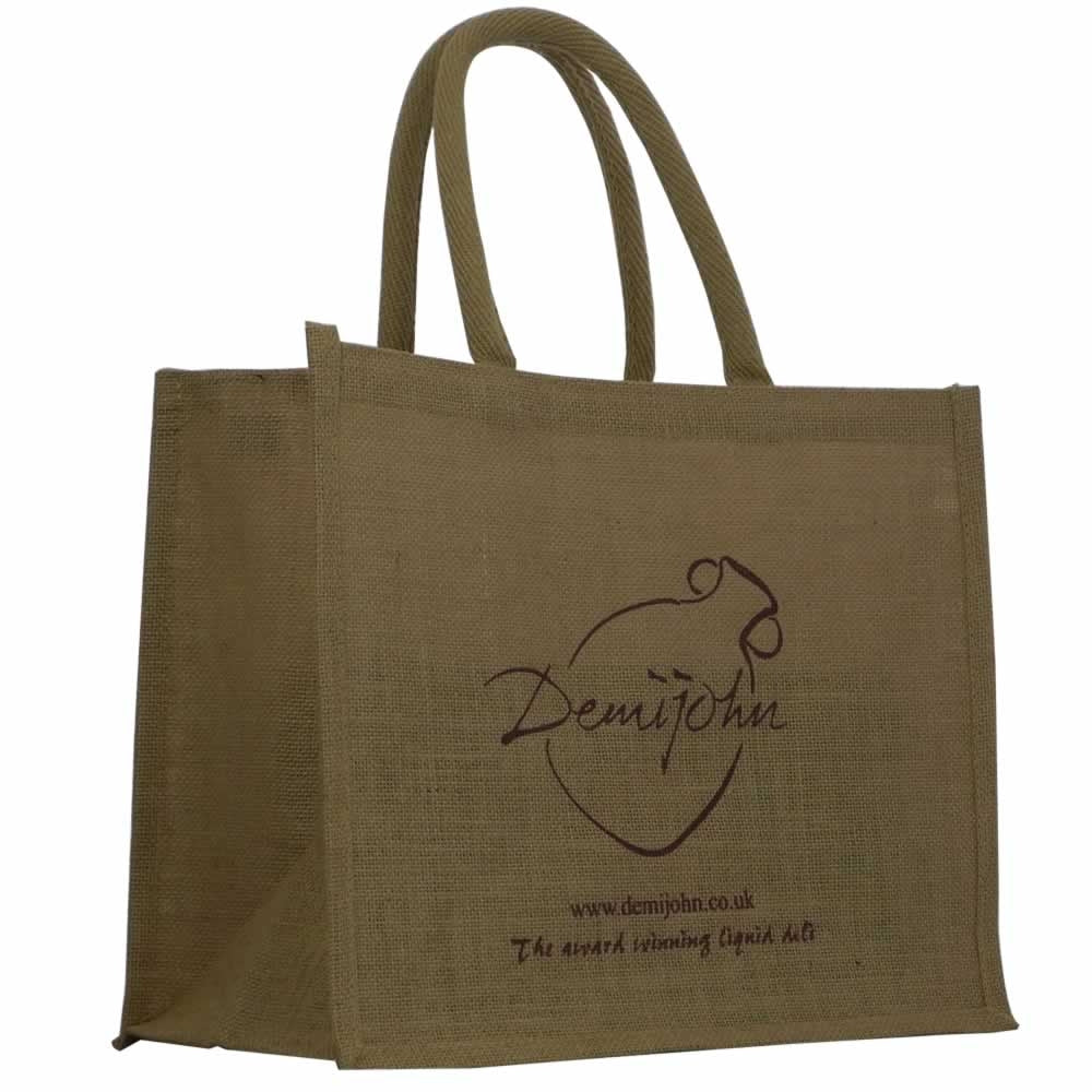 Demijohn Fair Trade Jute Shopping Bag