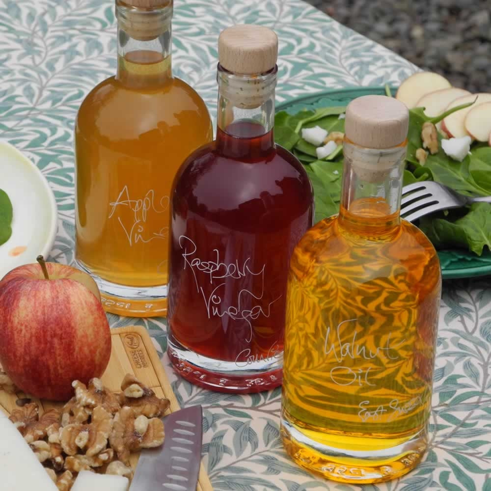 Raspberry, Apple and Walnut Oil Vinaigrette Collection