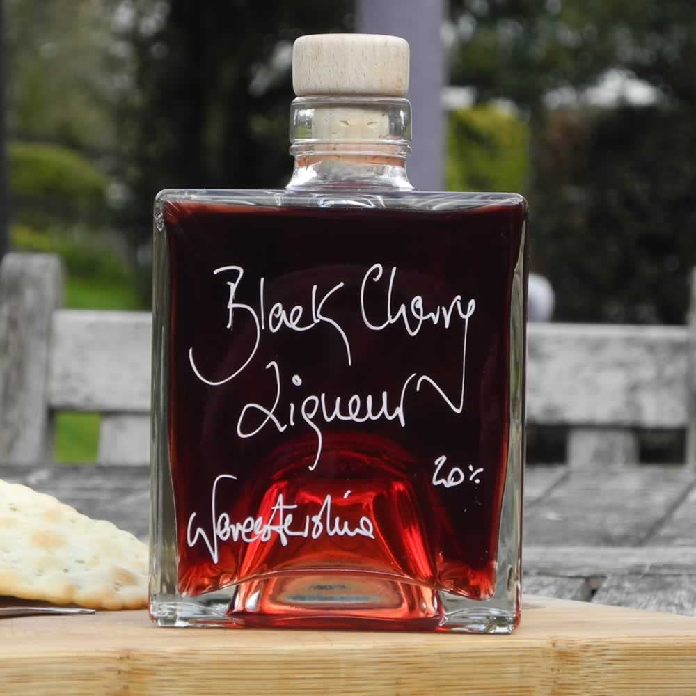 Traditional Black Cherry Gin Liqueur