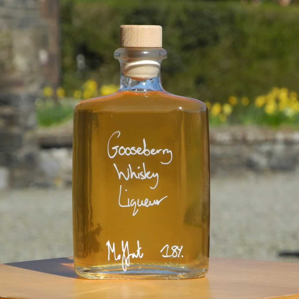 Hipflask of Gooseberry Whisky
