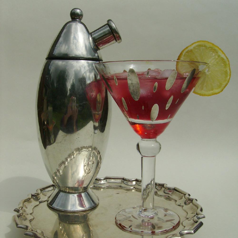 Raspberry Vodka Martini