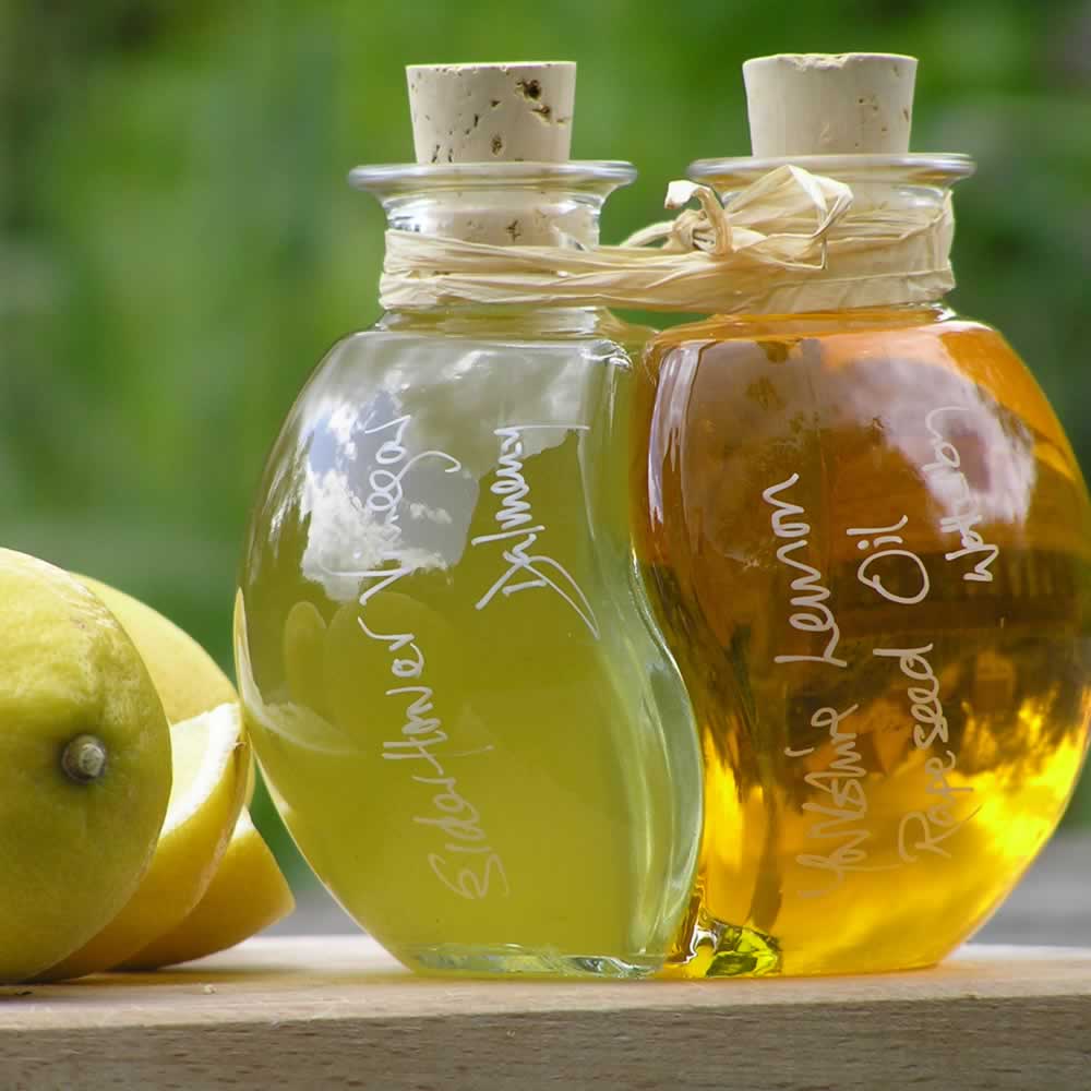 Elderflower Vinegar and Lemon Oil Ball