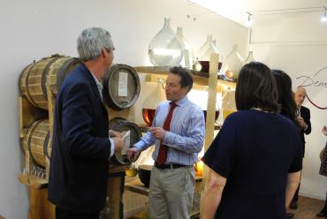 Angus conducting a whisky tasting in our Oxford Shop. Click to book your own personal event.