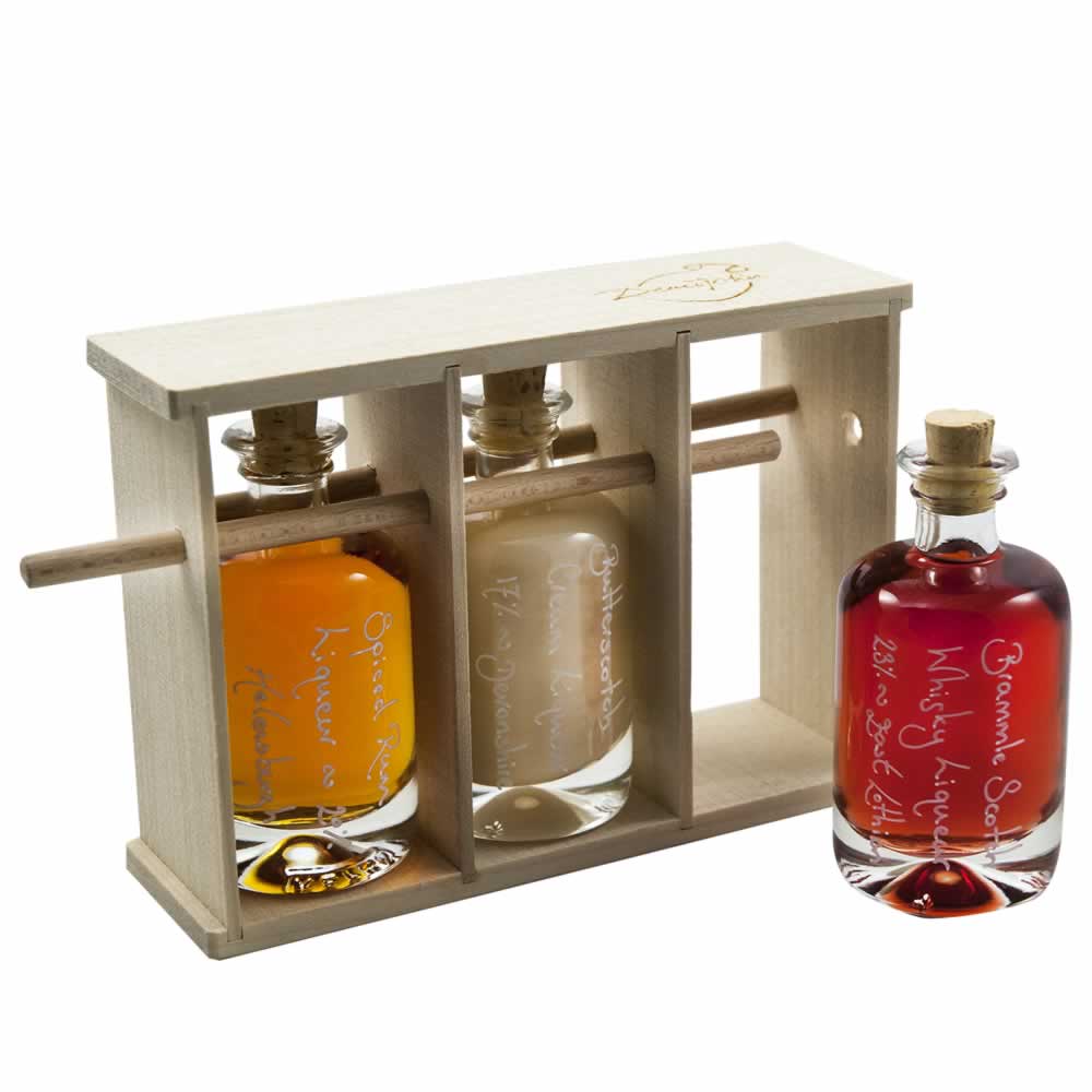 Our new Mini Liqueur Rack. Click for more Mother's Day gift ideas