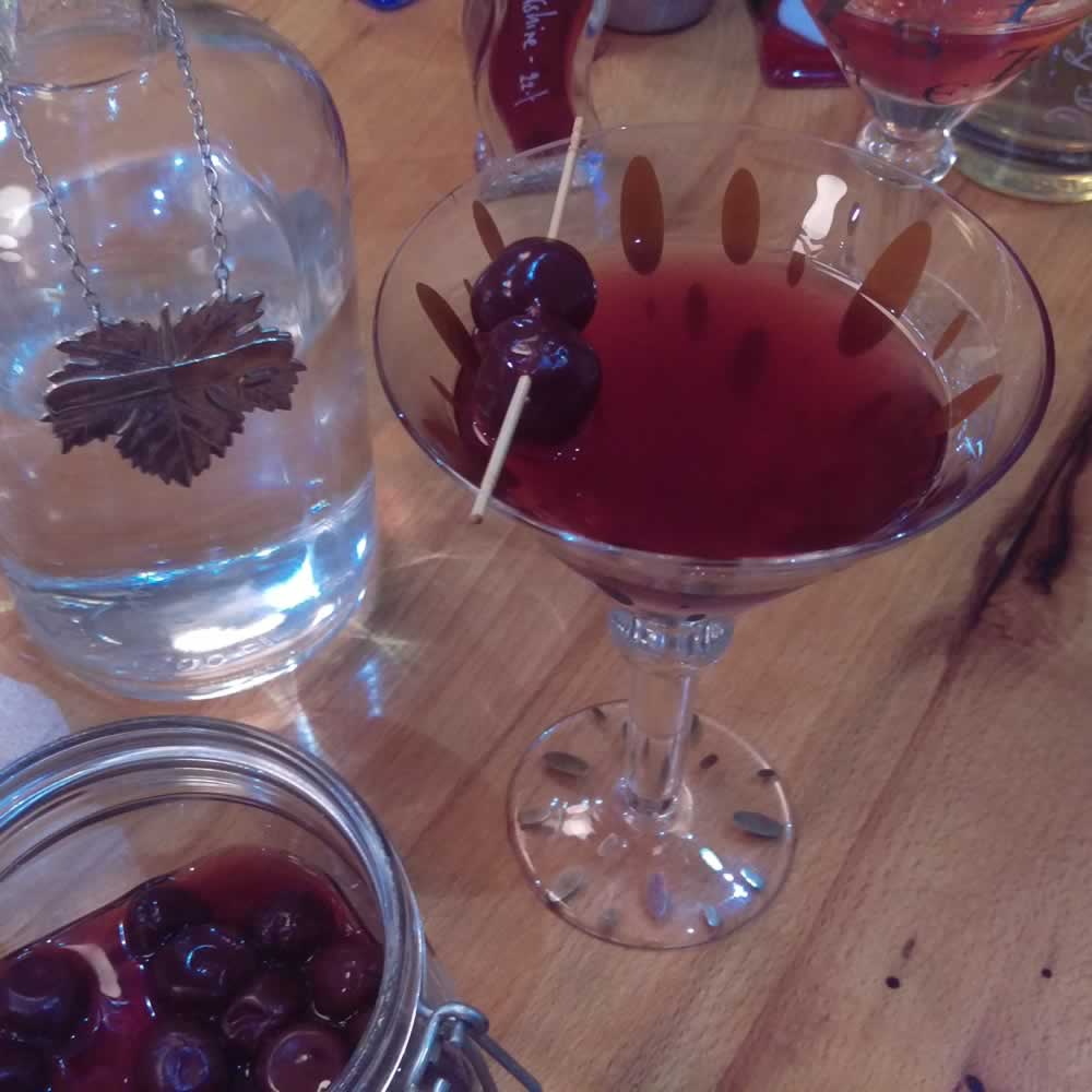 Morello Martini Cocktail