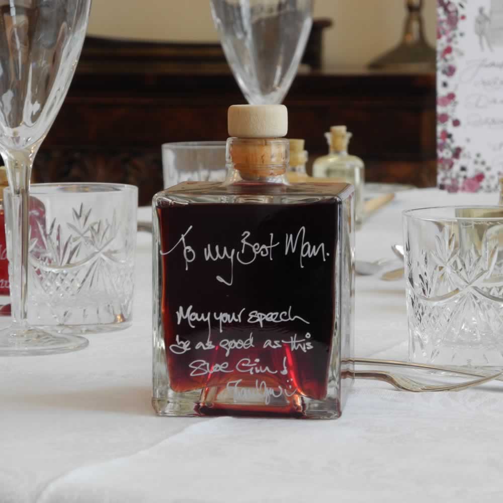 Best Man Gift Ideas - A Mystic 500ml bottle of Sloe Gin