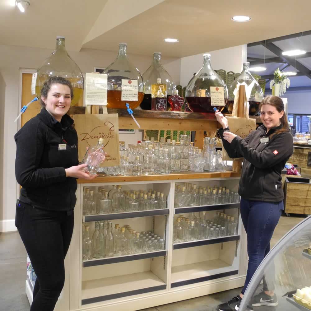 Demijohn's latest concession store at Craigie's Farm near Edinburgh