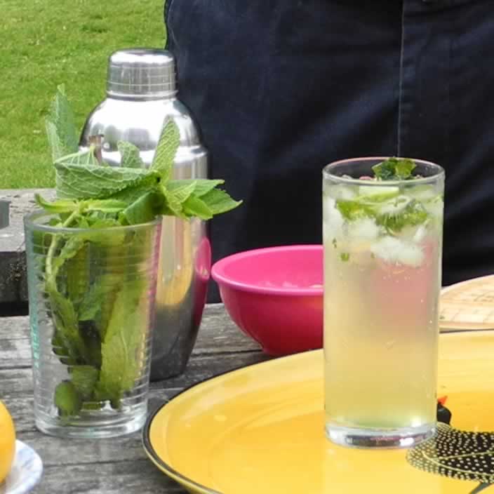 Fiery Mojito Mocktail