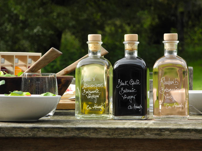 Trio of New Flavoured Balsamic Vinegars