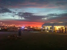 Sunset Over The Big Feastival