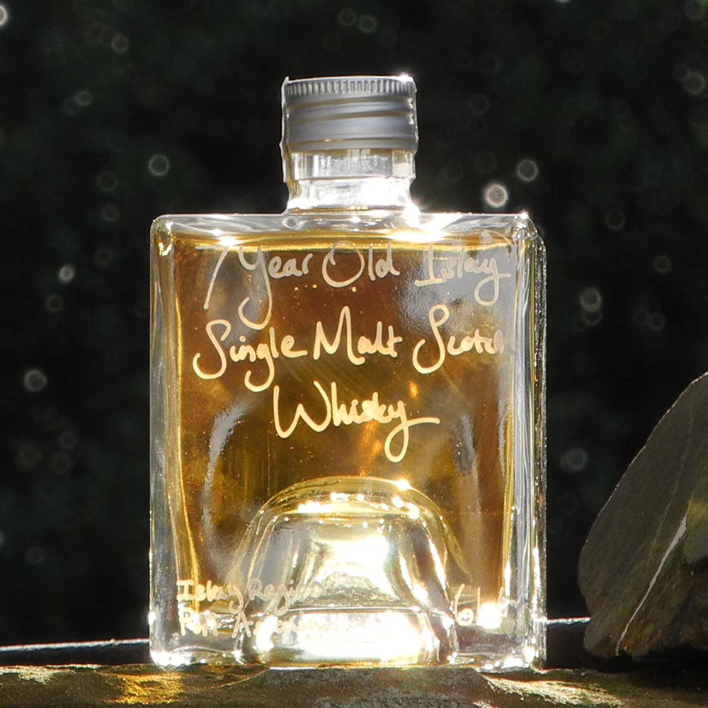 500ml Cube shaped bottle of 9 Year Old Islay Single Malt Scotch Whisky 