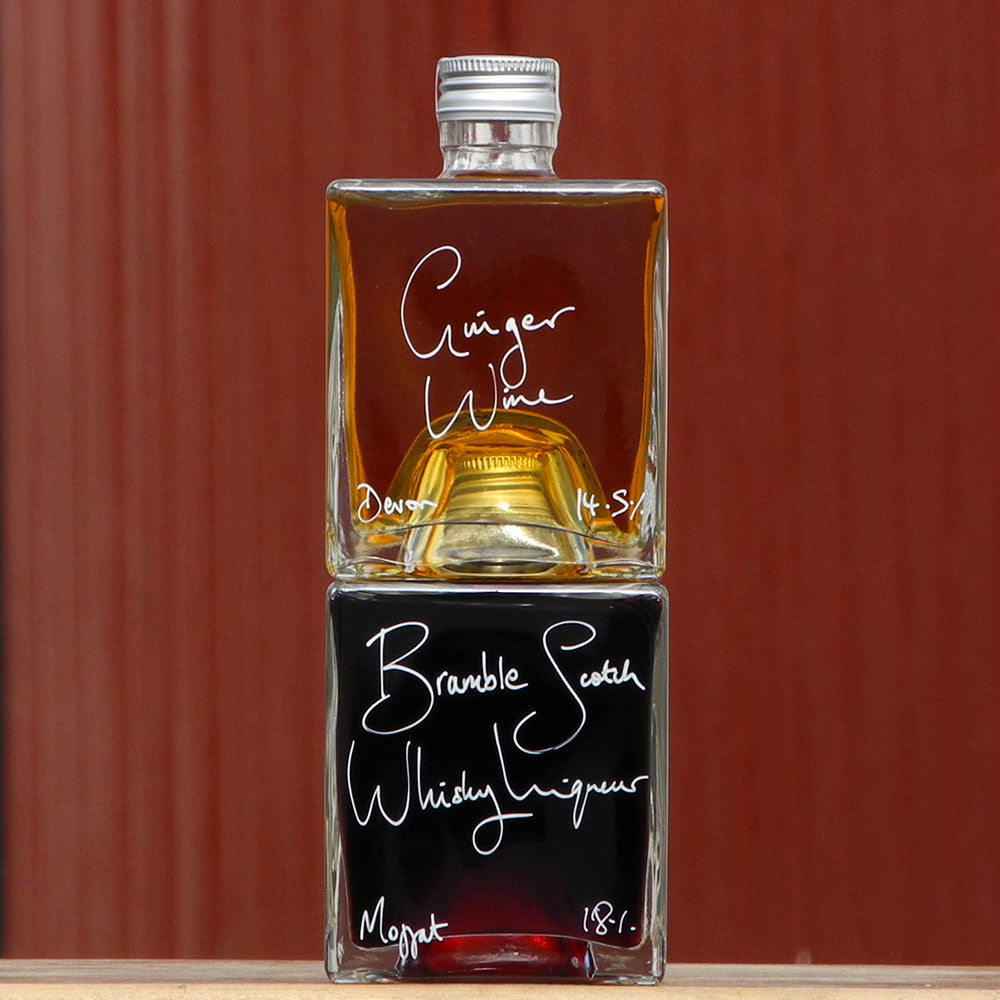 Bramble Scotch Whisky Liqueur and Ginger Wine Stacking Gift Set 