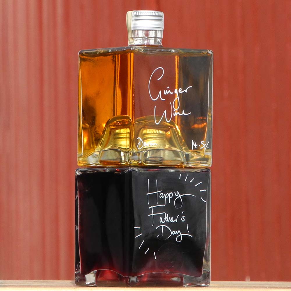 Bramble Scotch Whisky Liqueur and Ginger Wine Stacking Gift Set 