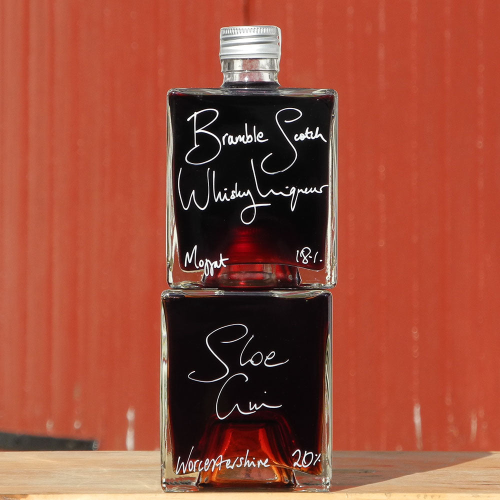 Bramble Scotch Whisky Liqueur and Sloe Gin Stacking Gift Set