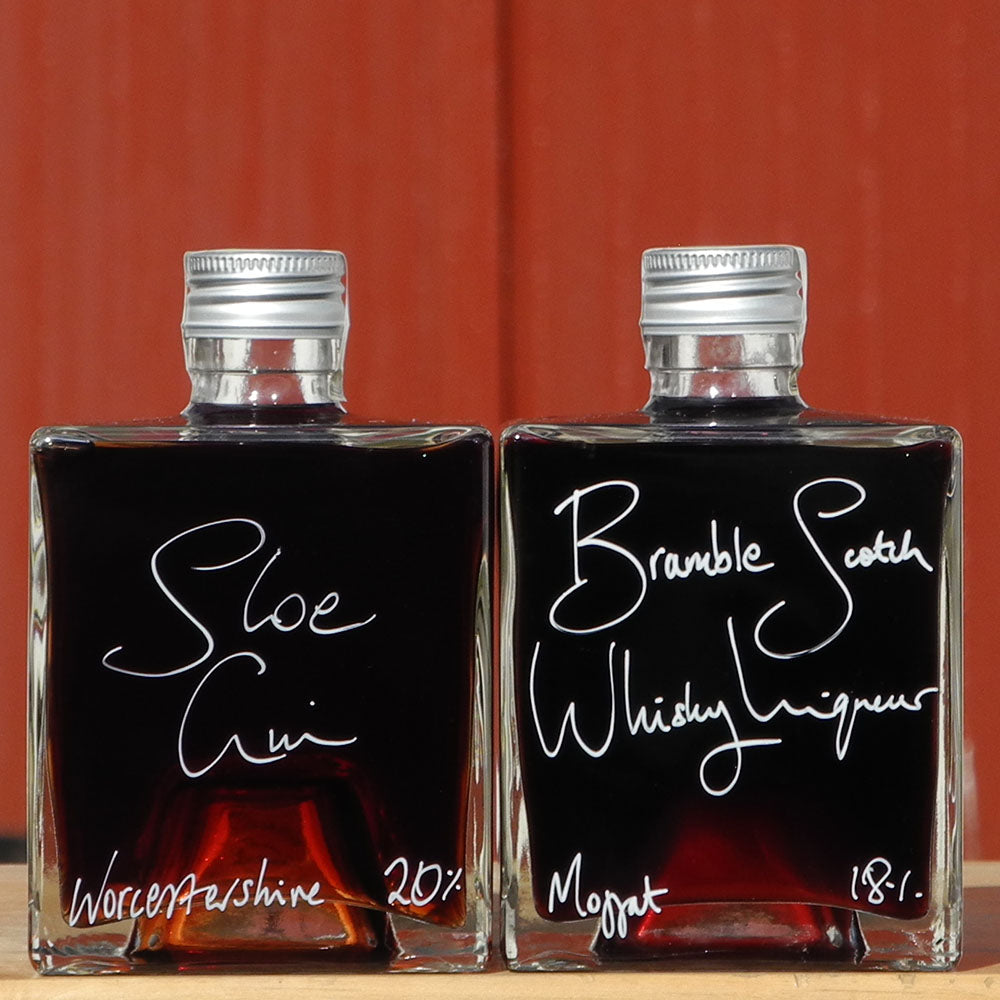 Bramble Scotch Whisky Liqueur and Sloe Gin Stacking Gift Set
