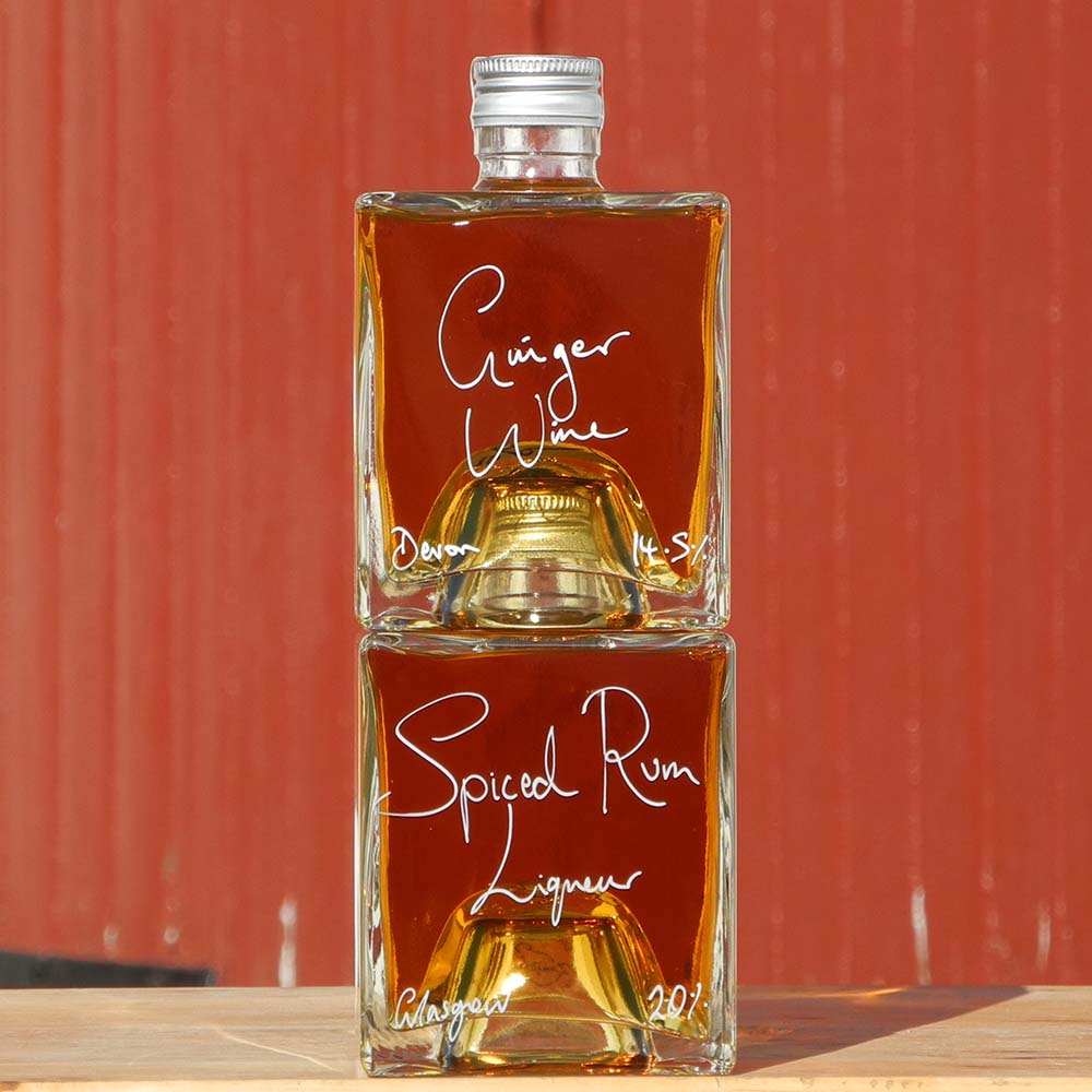 Spiced Rum Liqueur and Ginger Wine Stacking Gift Set