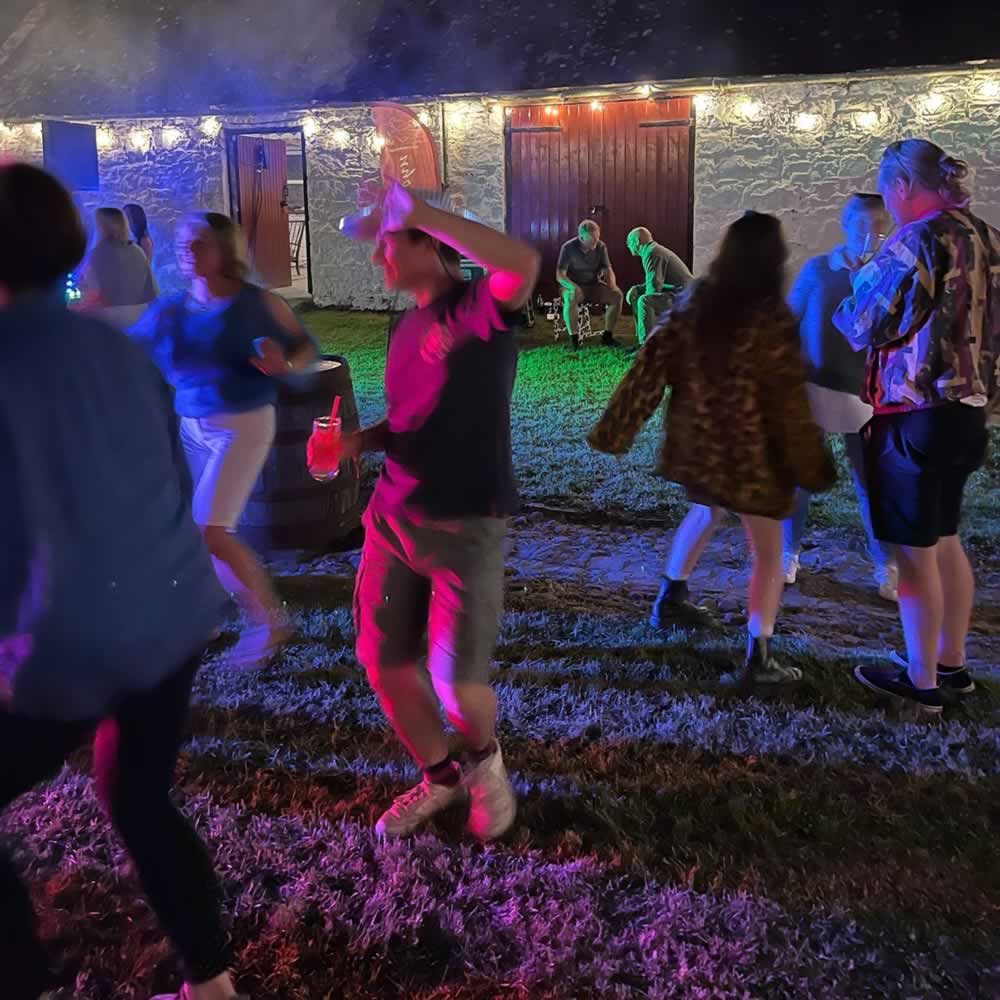 Memories of Glenlair Feastival 2025, an exclusive music festival with food and drink. Dancing till you drop!