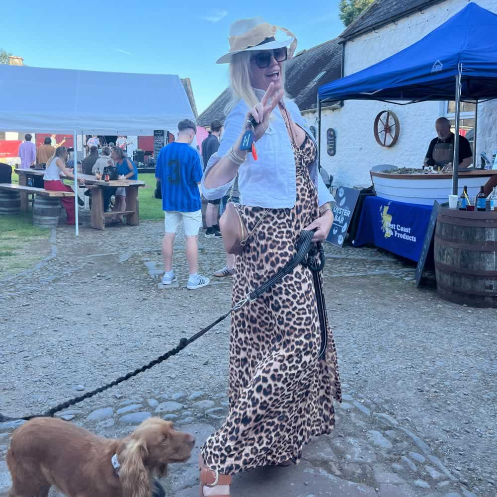 Memories of Glenlair Feastival 2025, an exclusive music festival with food and drink. The fashion parade!