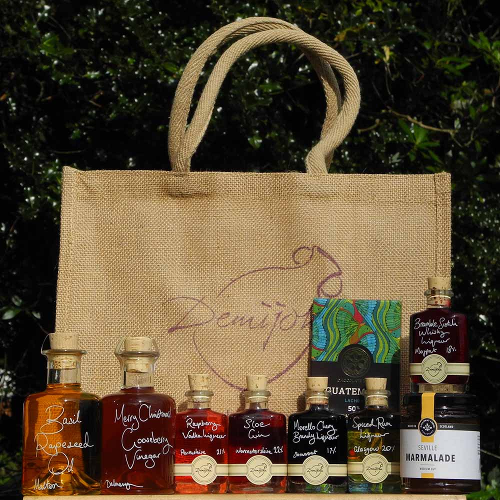 Demijohn Christmas Goody Bag