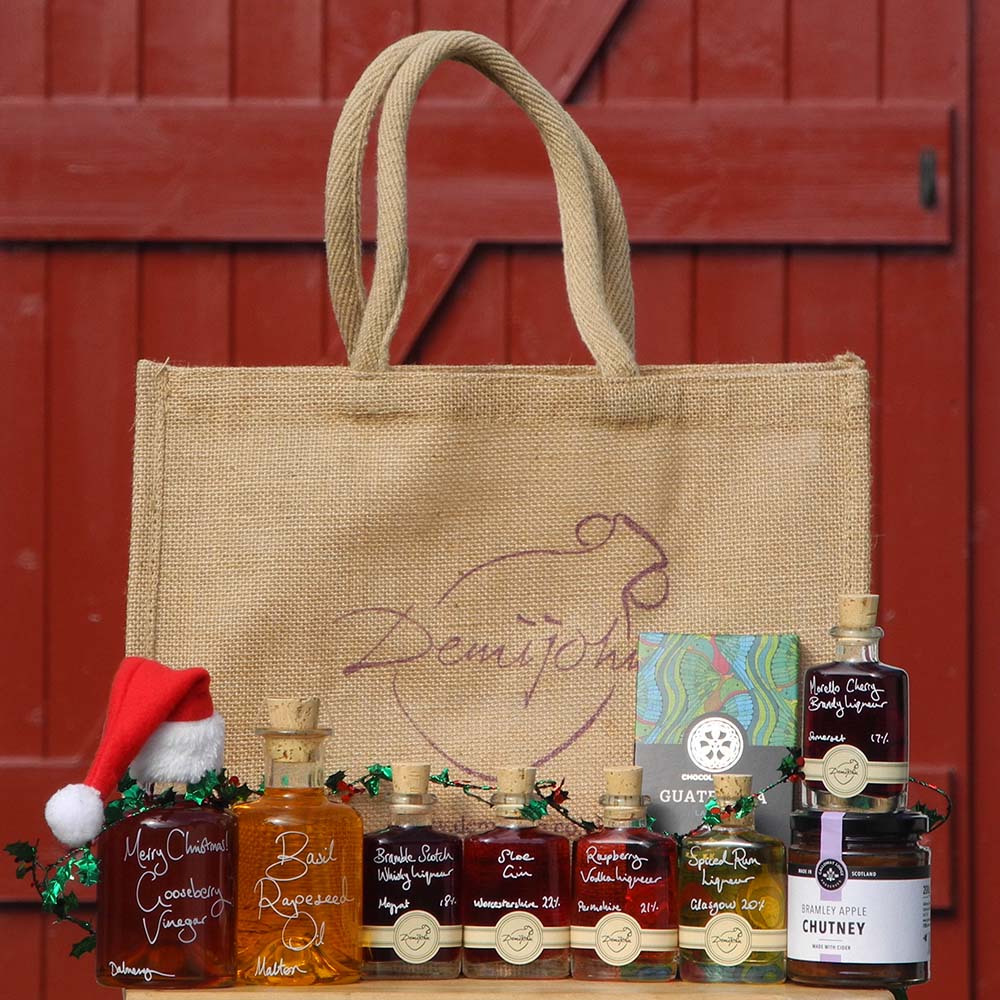 Demijohn Christmas Goody Bag