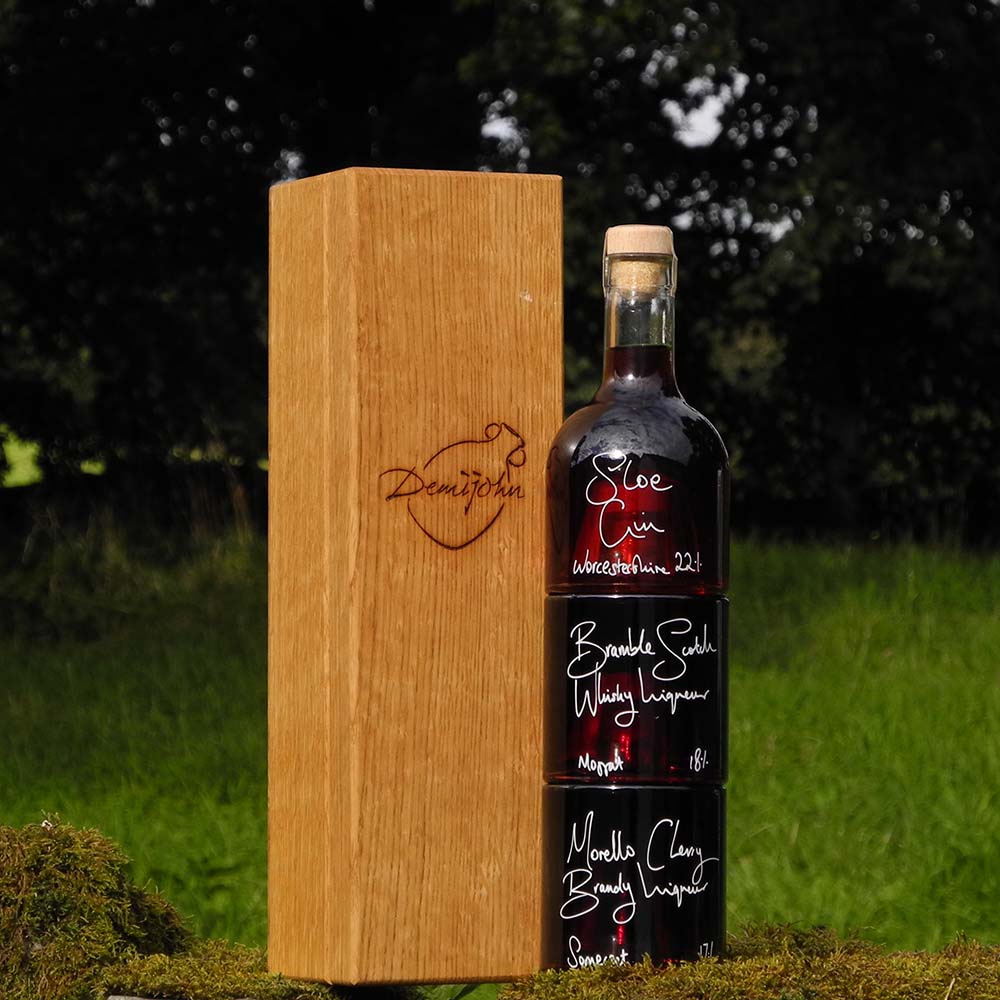 The Christmas Stacker with a beautiful handmade Oak wood gift box making a unique Christmas gift