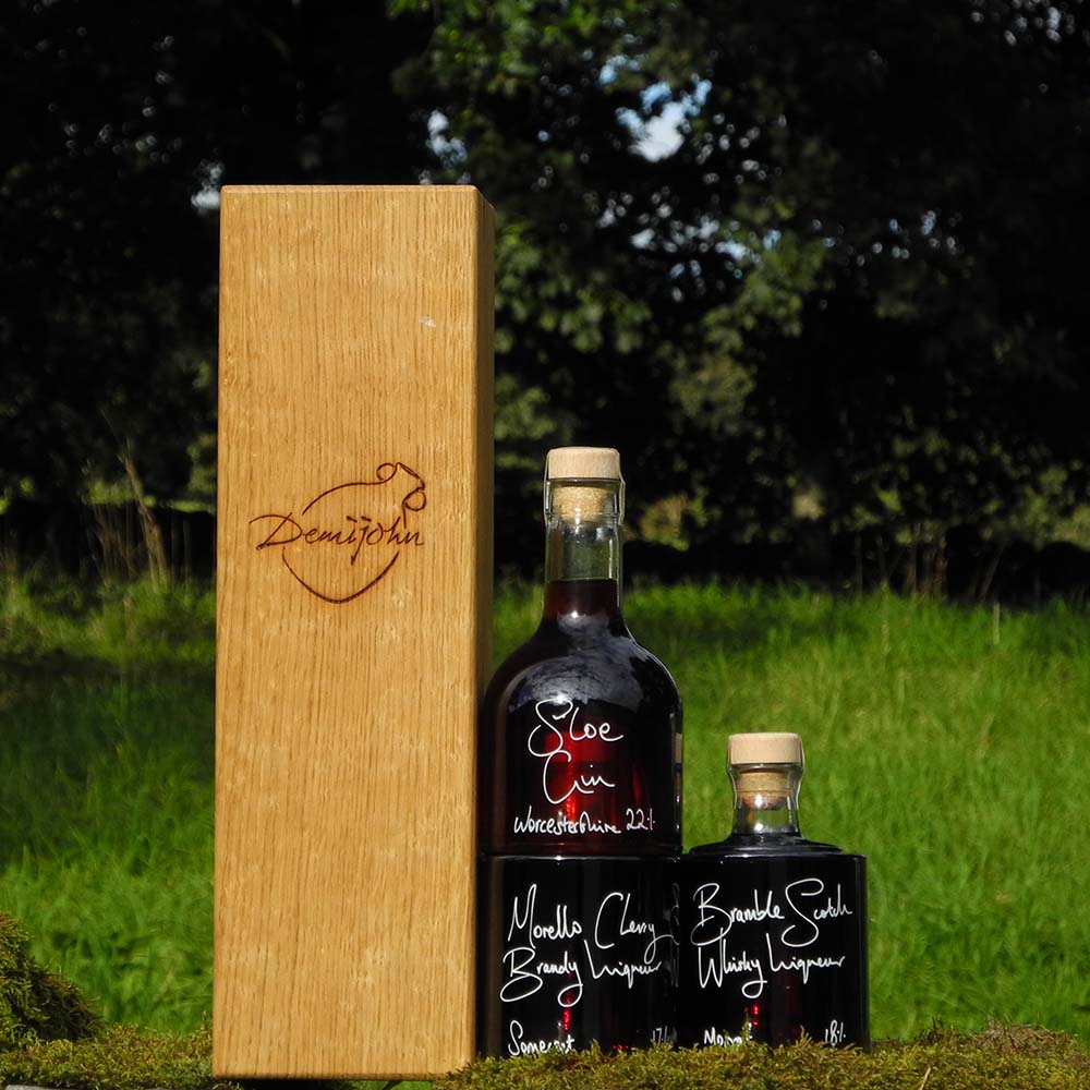 The Christmas Stacker with a beautiful handmade Oak wood gift box making a unique Christmas gift