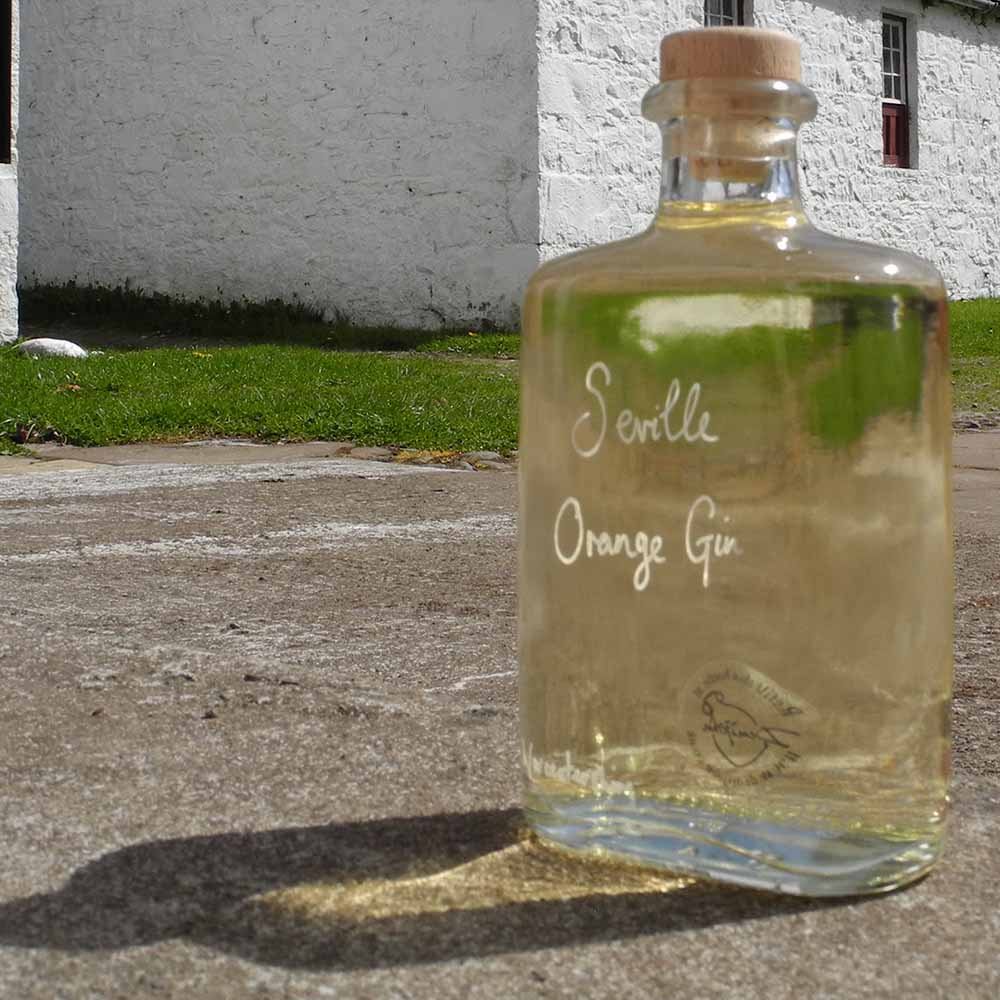 Hipflask of Seville Orange Gin