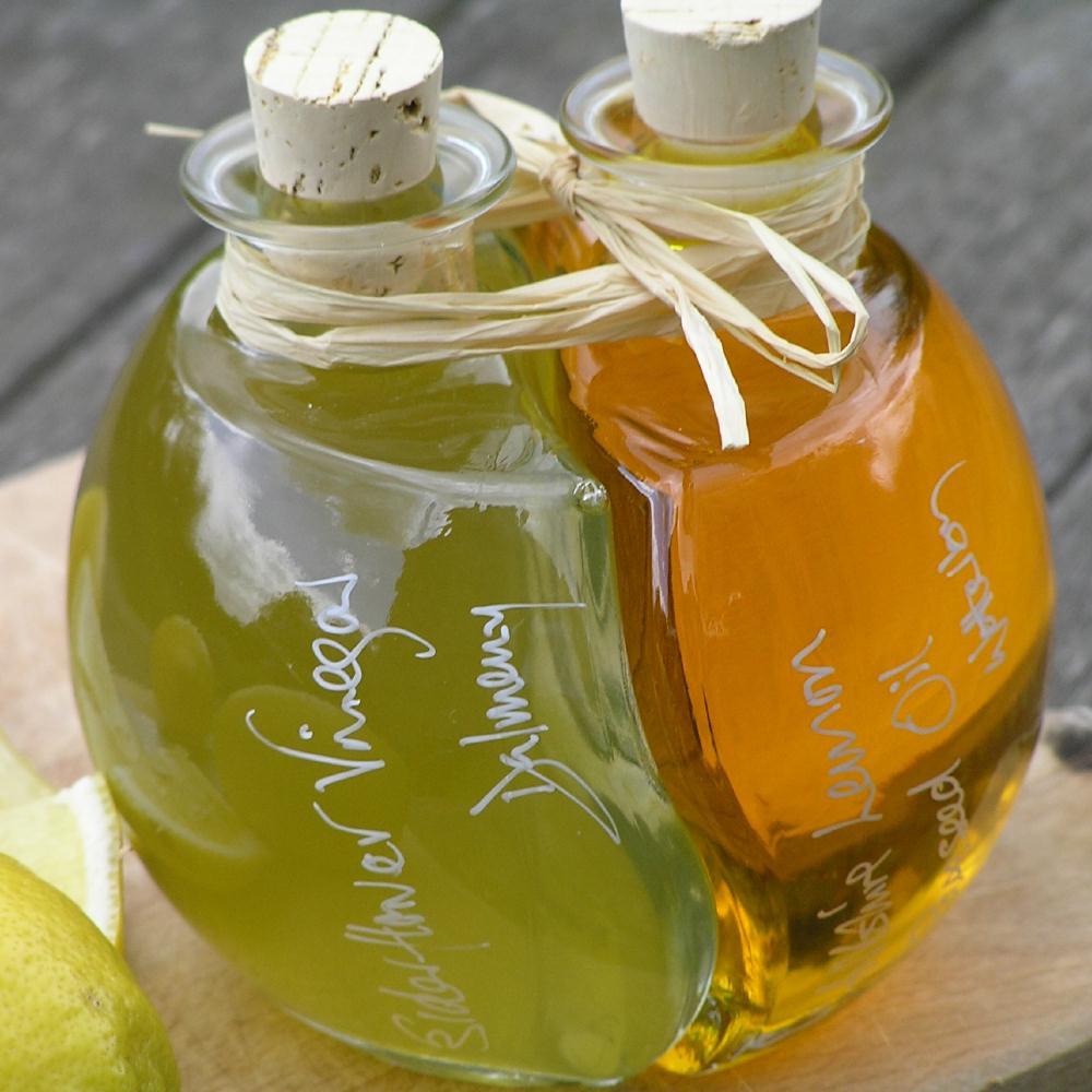 Elderflower Vinegar and Lemon Oil Ball