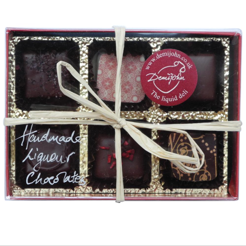 Handmade Liqueur Chocolates (6 Chocolates)