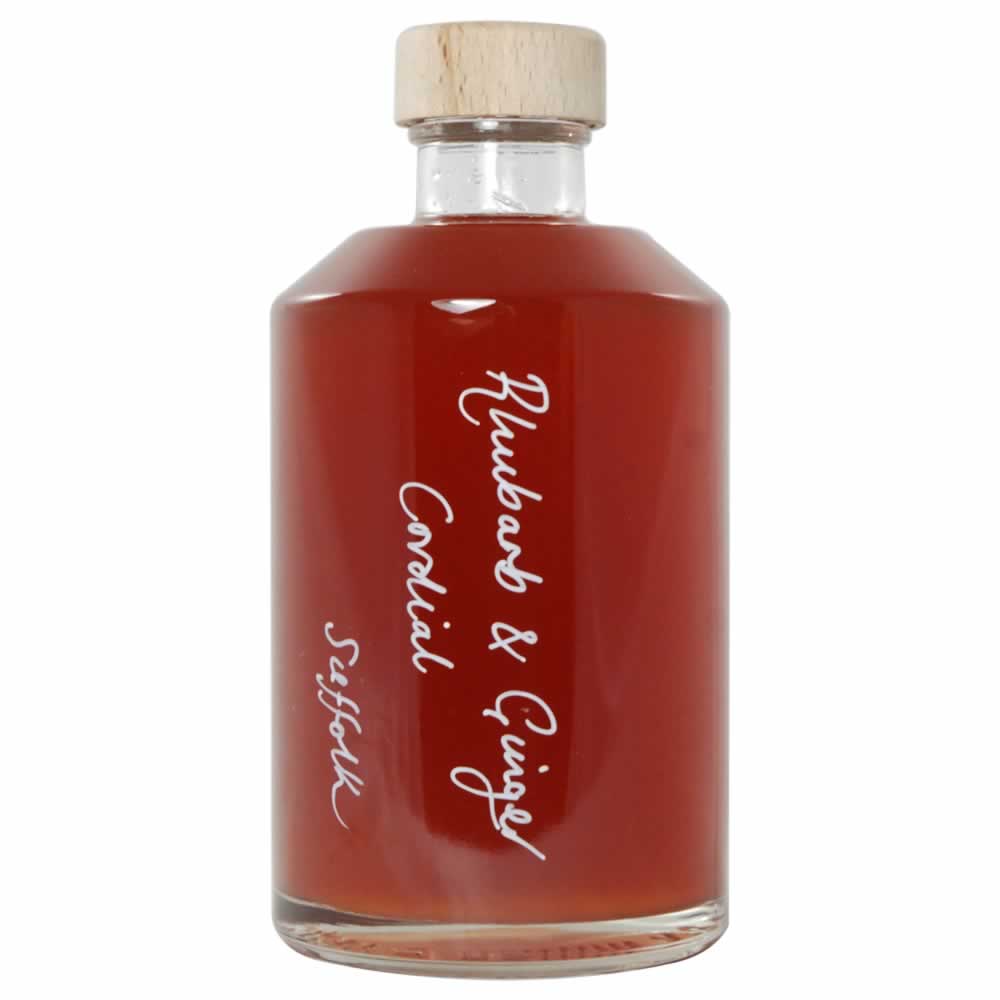 Rhubarb and Ginger Cordial (375ml)
