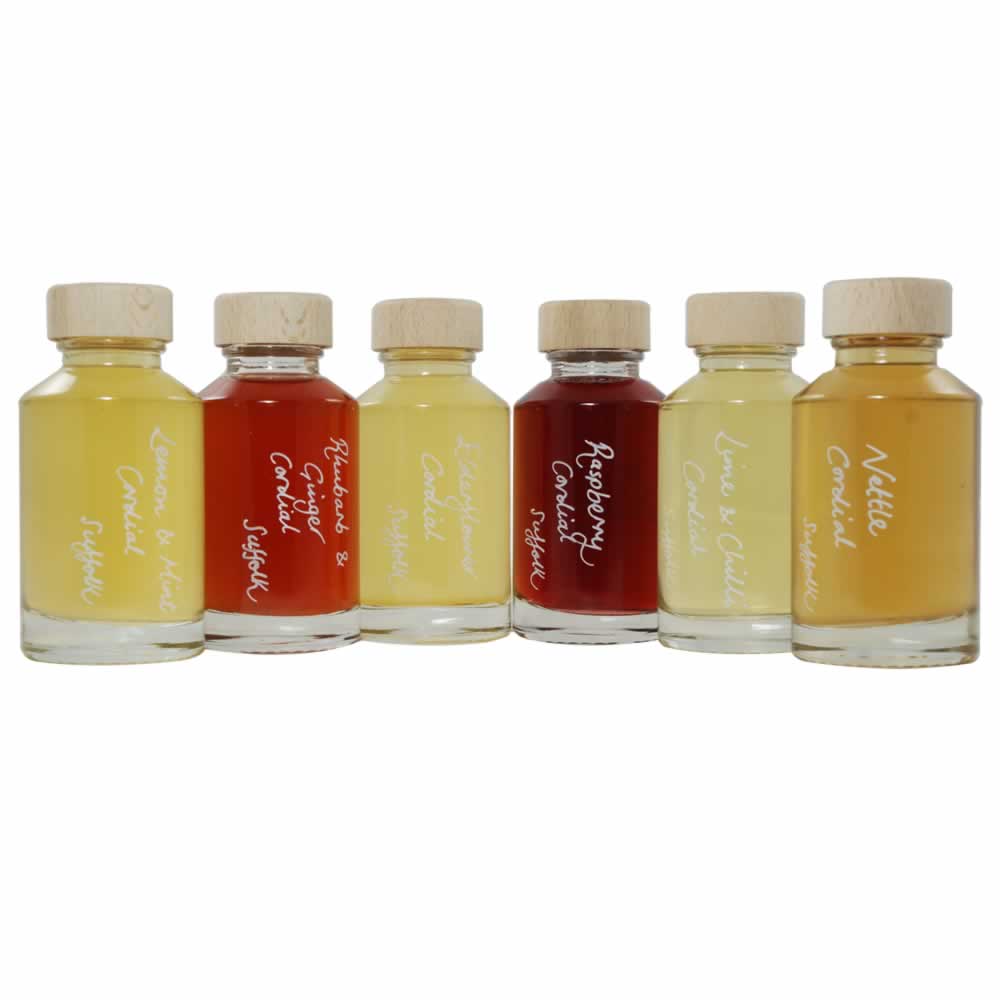 Handmade Cordial Selection (6 flavours)