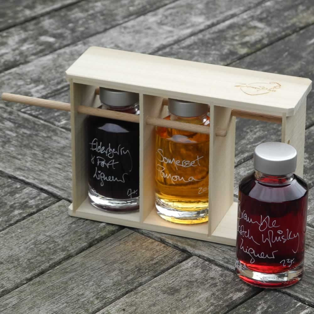 Chiara 100ml Bottle Rack (Poplar)