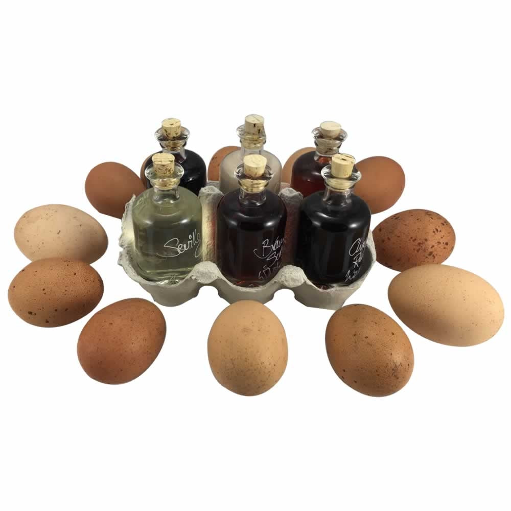 Egg Box of Delights - Oil and Vinegar Gift Set