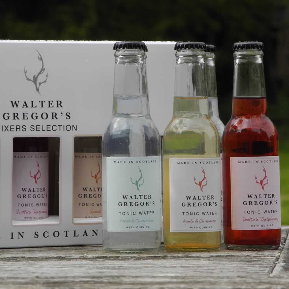 Walter Gregor's Tonic Water Mixers Selection (5 Bottle Pack)
