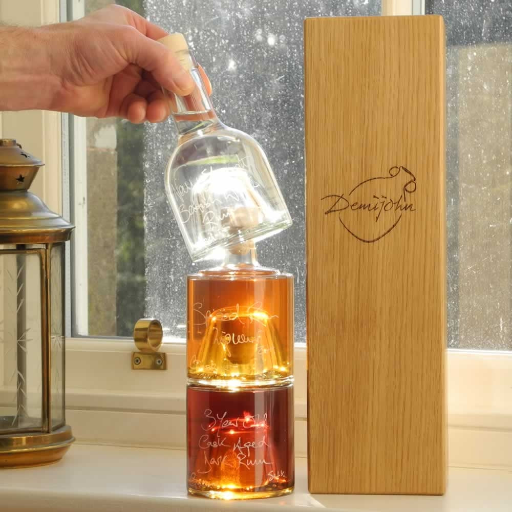 The Rum Tower with Oak Gift Box Demijohn The Liquid Deli The Rum Tower with Oak Gift Box Demijohn The Liquid Deli