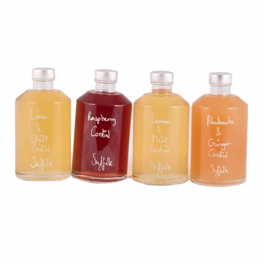 Handmade Cordial Selection (4 x 375ml flavours)
