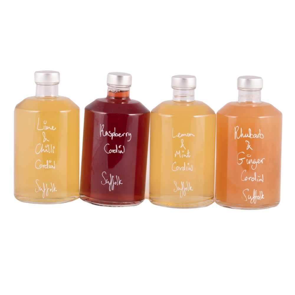 Handmade Cordial Selection (4 x 500ml flavours)