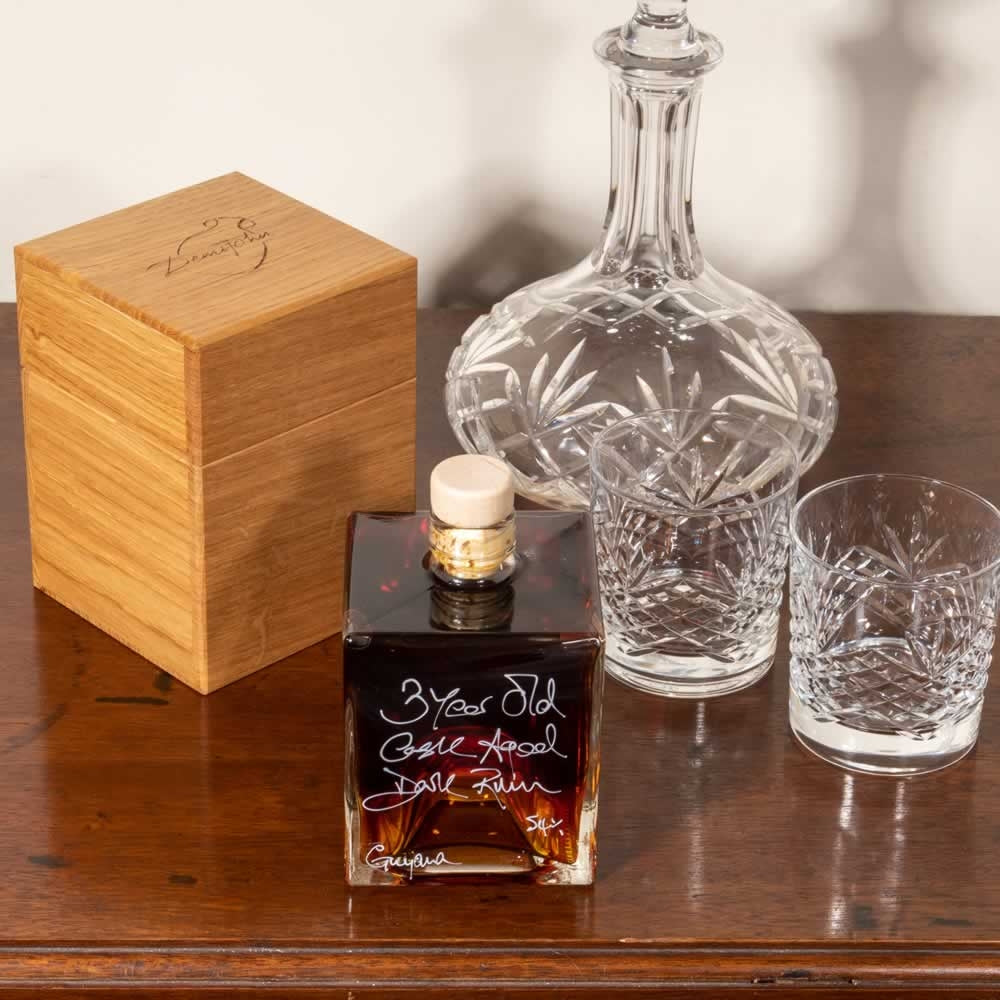 3 Year Old Cask Aged Dark Rum Gift Box – Demijohn - The Liquid Deli