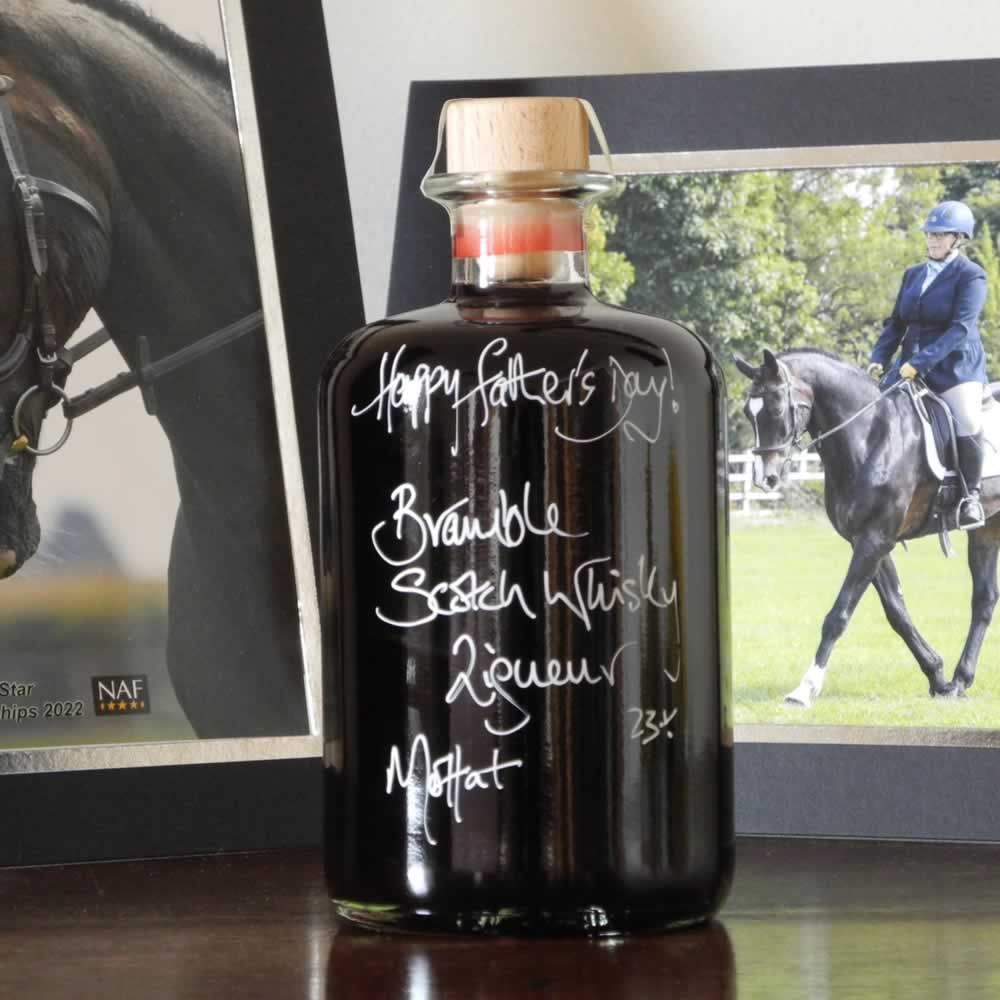 Bramble Scotch Whisky Liqueur in a Herbalist Bottle