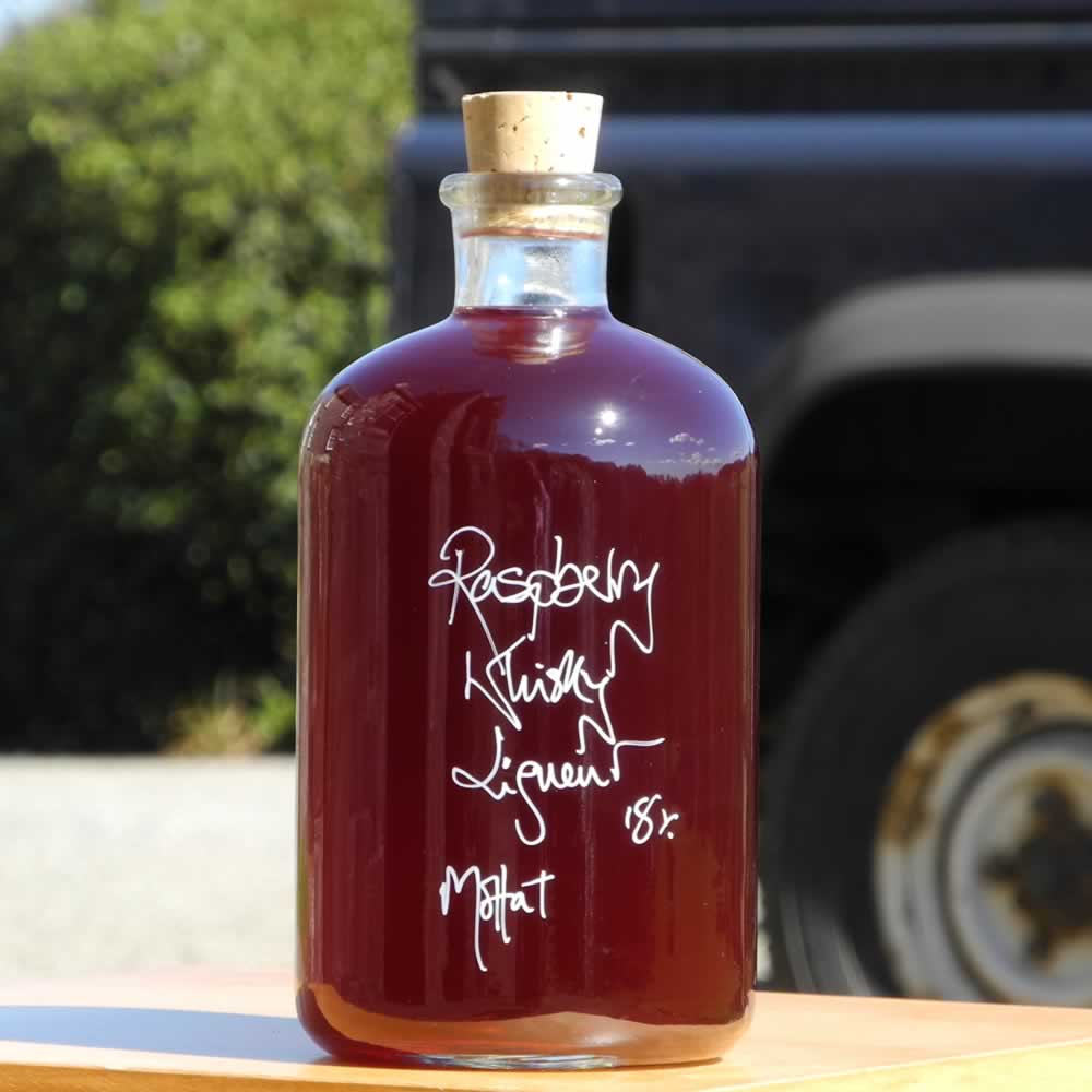 Raspberry Whisky Liqueur